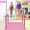 Kids Parallel Gymnastics Bar with Adjustable Width and 11-Level Heights