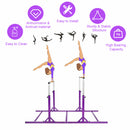 Kids Parallel Gymnastics Bar with Adjustable Width and 11-Level Heights
