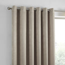 Fusion Strata Eyelet Curtains in Natural