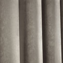 Fusion Strata Eyelet Curtains in Natural