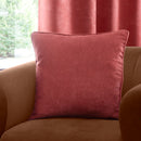 Fusion Strata Filled Cushion in Terracotta