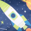 Bedlam Supersonic Duvet Cover Set in Blue