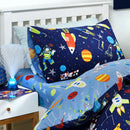 Bedlam Supersonic Fitted Bed Sheet in Blue