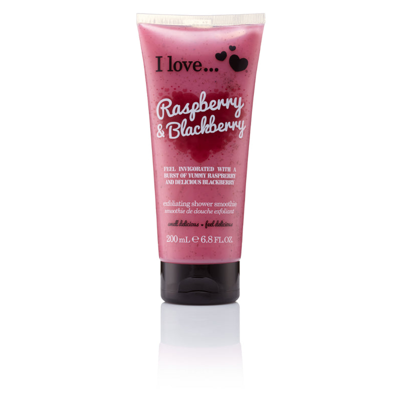 I Love Exfoliating Shower Smoothie Raspberry & Blackberry 200ml