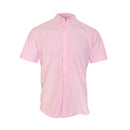 Gianni Savicci Short Sleeve Oxford Shirt - Pink