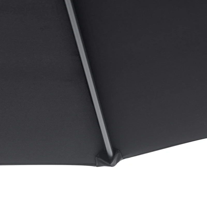 Outsunny Cantilever Banana Parasol 3m -  Black