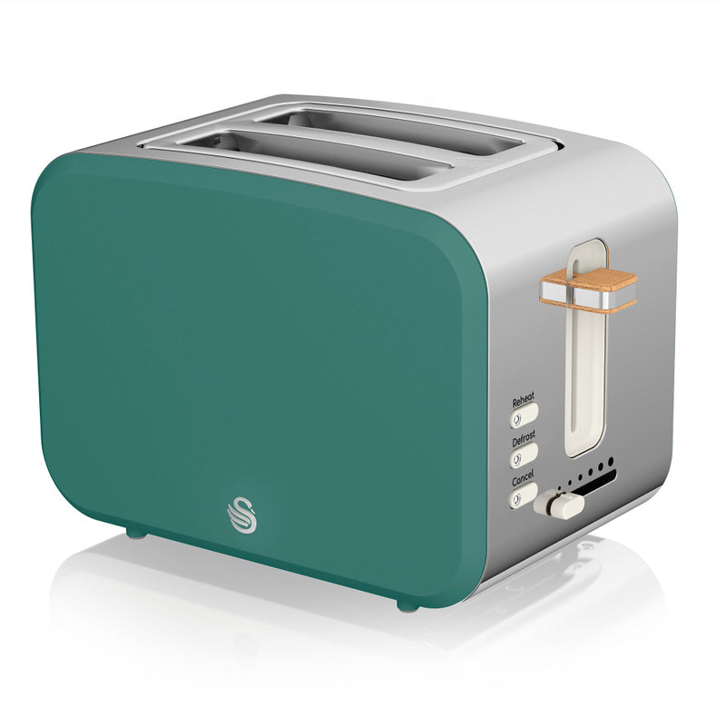 Swan Nordic 2 Slice Toaster  - Green