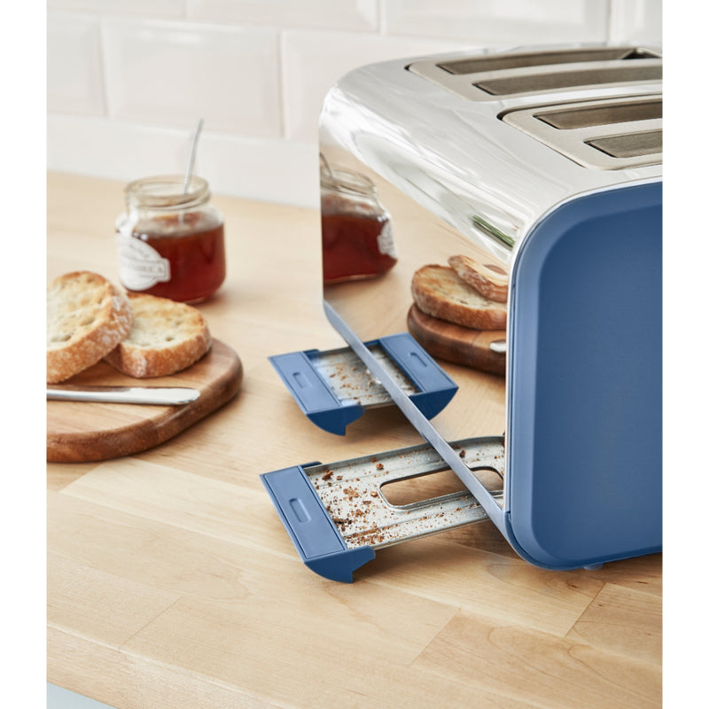 Swan Nordic 4 Slice Toaster  - Blue
