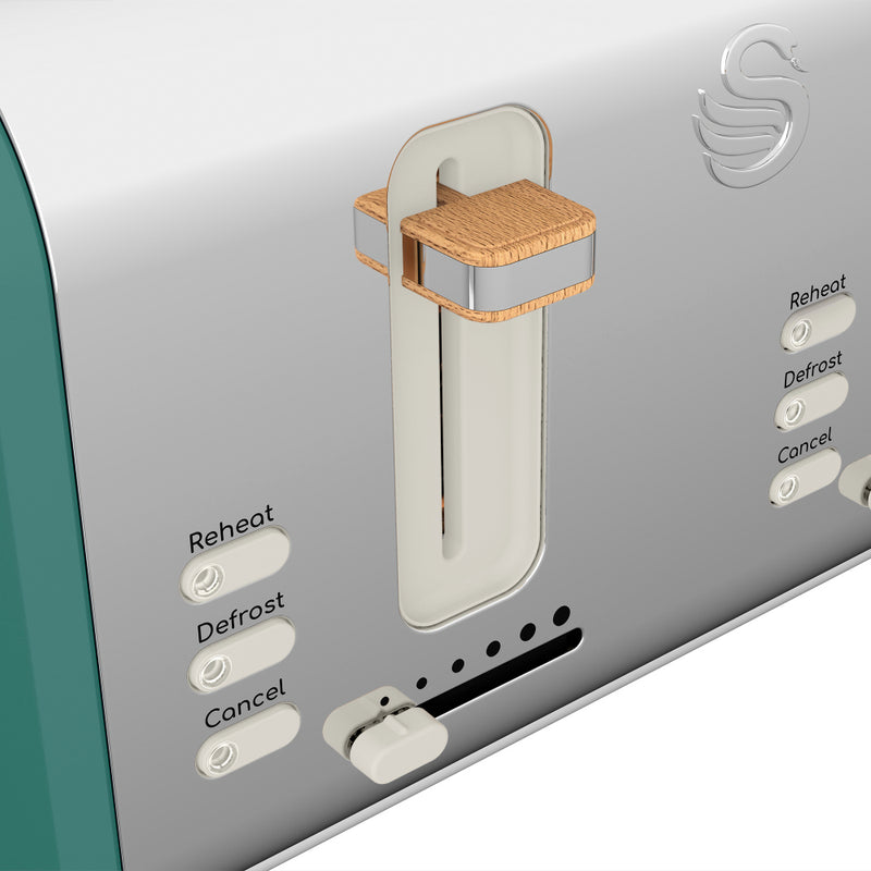 Swan Nordic 4 Slice Toaster  - Green