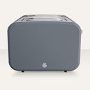 Swan Nordic 4 Slice Toaster  - Grey