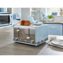 Swan Retro 4 Slice Toaster  - Blue