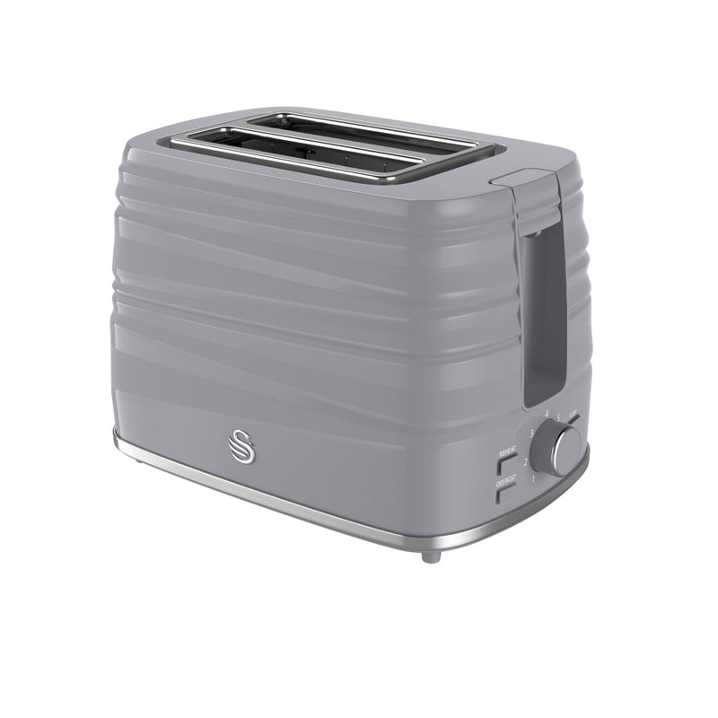 Swan Symphony 2 Slice Toaster  - Grey