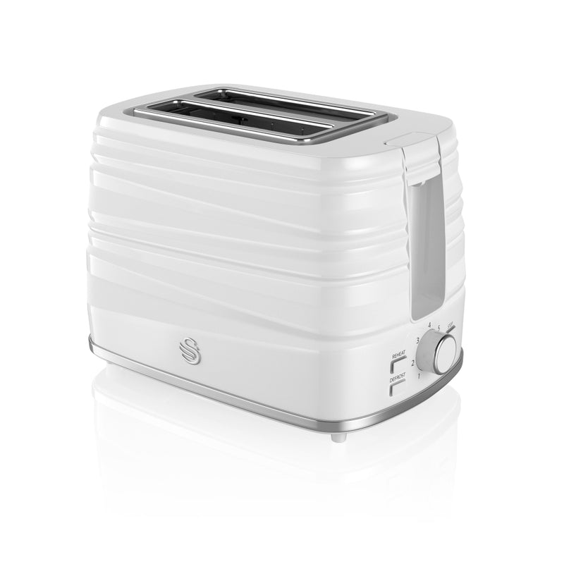 Swan Symphone 2 Slice Toaster  - White