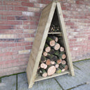 Triangular Pressure Treated Log Store