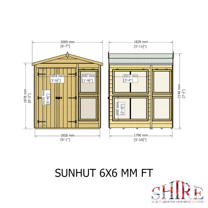 Sun Hut Potting Shed