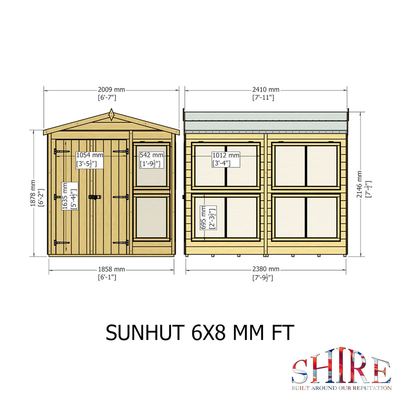 Sun Hut Potting Shed