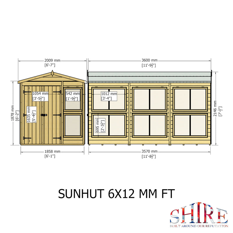 Sun Hut Potting Shed