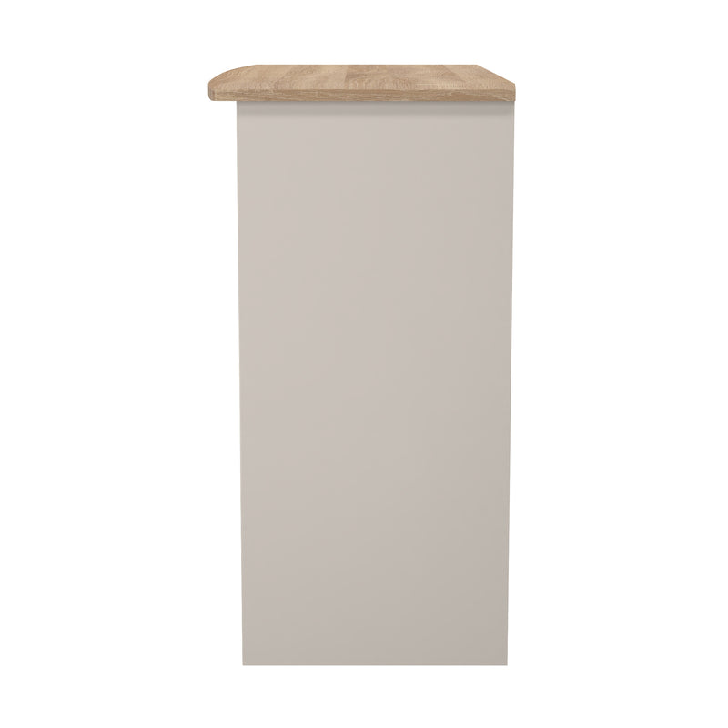 Tutbury Ready Assembled Vanity in Kashmir Ash & Bardolino Oak