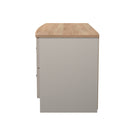 Tutbury Ready Assembled 4 Drawer Bed Box in Kashmir Ash & Bardolino Oak