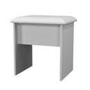 Tutbury Ready Assembled Stool in Grey Ash & Bardolino Oak