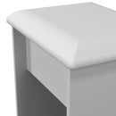 Tutbury Ready Assembled Stool in Grey Ash & Bardolino Oak