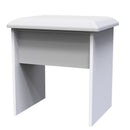 Tutbury Ready Assembled Stool in White Ash & Bardolino Oak