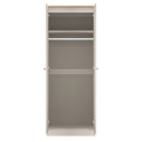 Tutbury Ready Assembled 2 Door Wardrobe in Kashmir Ash & Bardolino Oak