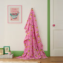 Fusion Summer Fruits Throw in Pink
