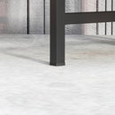 Outsunny 3 Tier Foldable Corner Plant Stand for Indoor Outdoor, Black