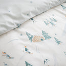 D & D Ski Village Duvet Cover Set in Natural