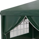 Outsunny 3 x 6m Pop Up Gazebo Party Tent Canopy Marquee with Storage Bag Green
