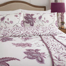 D & D Samira Duvet Cover Set in Plum