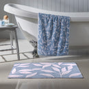 D & D Sandringham Bath Mat in Blue