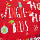 Fusion Santa's Little Helper Duvet Cover Set in Red