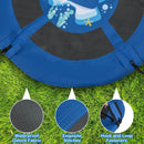 104 cm Saucer Tree Swing with 600D Oxford Fabric-Black