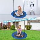 104 Cm Saucer Tree Swing With 600D Oxford Fabric-Blue