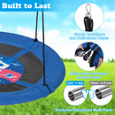 104 Cm Saucer Tree Swing With 600D Oxford Fabric-Blue