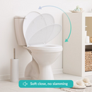 Toilet Seat Soft Close - White