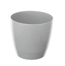 Round Indoor Pot - Grey