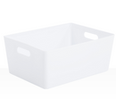 Studio Basket 11.5L Rectangular White