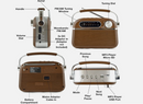 Lloytron 2 Band Vintage Rechargeable Musicstream Radio