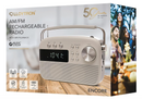 Lloytron 2 Band Encore Rechargeable Radio With Musicstream
