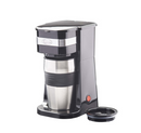 Quest Coffee To Go With Travel Mug - Black/Silver