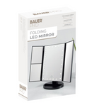 Bauer Led Foldable Mirror Black