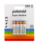 Polaroid Alkaline Batteries AAA 4pk