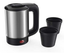 Travel Kettle - Black & Silver