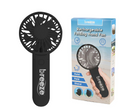 Breeze Rechargeable Folding Fan - Stand Up - Black