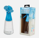 Breeze Mist Spray Fan Blue With Batteries