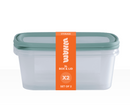 Everyday Set Of 2 3L Food Boxes