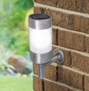 S/S Solar Wall Light